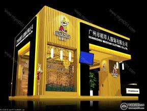 稻草人服饰展览模型图片