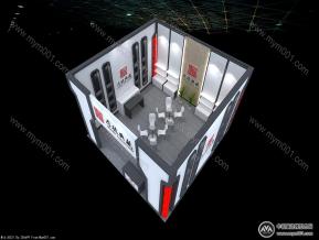 厚德典藏展台模型