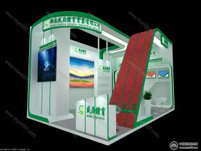 盛亚体育展 建材体育 展会 3DMAX模型