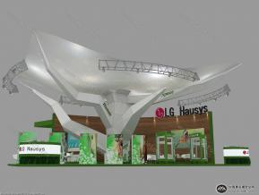 LG展台模型图片