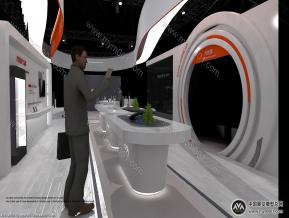 努比亚展览模型图片