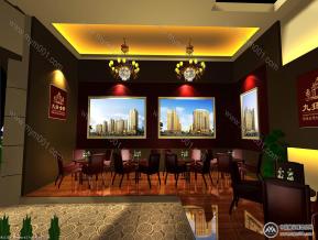 九扬香郡展览模型图片