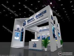 因纽特医疗展台模型图片