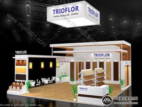 TRIOFLOR展台3D模型图片