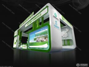 永丰纸业展览模型图片