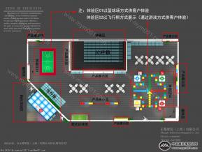 帝奥帝康体育展台模型图片