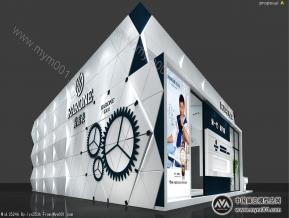 雷诺钟表展览模型图片