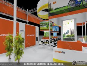 南都电池展台