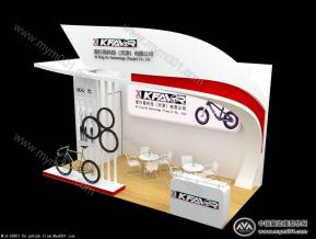 爱行客科技展台模型