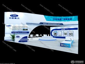 中船重工展览模型图片