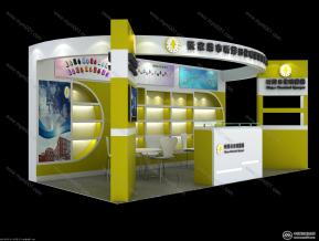 张家港昕烨日化展览模型图片