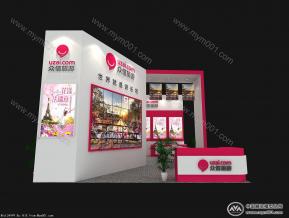 众信旅游展览模型图片