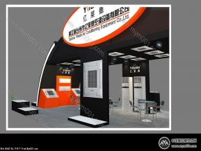 亿莱德展台模型