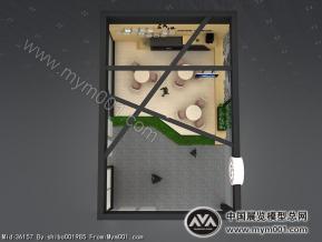 金融展台模型
