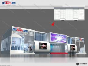 易车展台模型