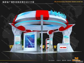 厦门广播影视展览模型图片