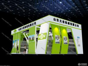 大佳机械展位模型