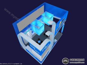 宝欣盛展台模型图片