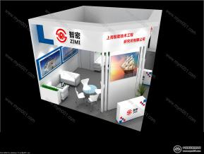 智密展览模型