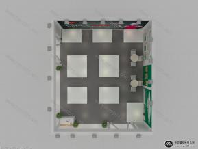 吉思宝家具展位模型图片