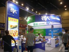容润冷冻食品展台模型图片