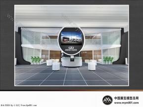 中欧房车展台模型
