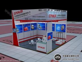 派勒陶瓷展览模型图片