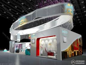 吉事多卫浴展览模型图片