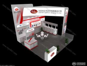 凌云光电展览模型图片