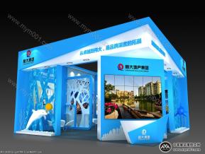 恒大展览3D模型图片