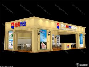 阳光药业展览模型