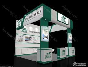 奥博瑞光展台设计方案