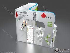 长参宝生物展台模型