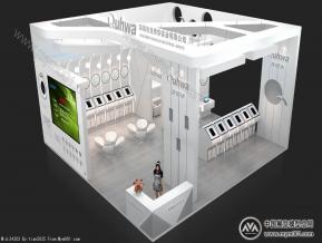 龙桥华展览模型图片