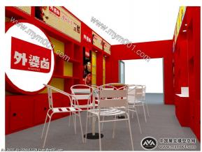 珠海佳霖食品展览模型图片