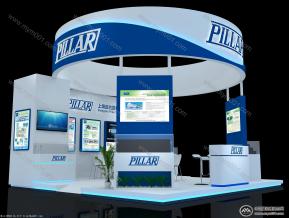 PILLAR展览模型