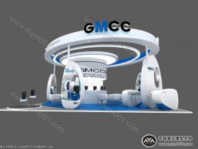 GMCC展台模型图片