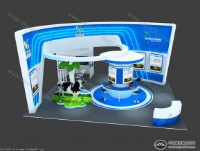 鼎元生物科技展览模型图片