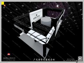 声杨电子科技展览模型图片