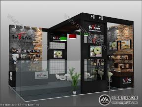 煜丰机械展览模型图片