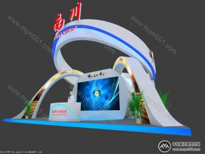 南川展览模型图片