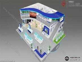 巨化集团展览模型图片