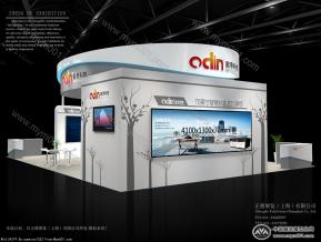 欧帝科技展台3D模型图片