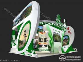 广元展览3D模型图片