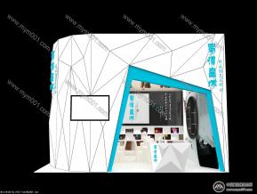 蜀汉皇城展览模型图片