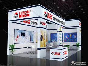特邦新材料展览模型图片