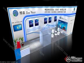 博磊科技展览模型图片