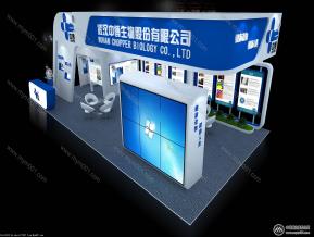 武汉中博展览展示模型