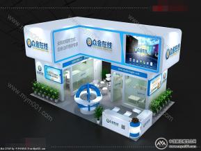 金融展展台