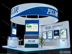 PILLAR展览模型